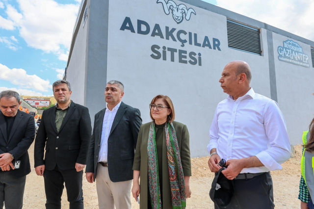 Gaziantep’te modern Adakçılar Sitesi’nde sona yaklaşıldı