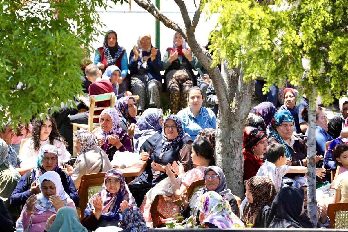 Güllüce Köyü\'nde geleneksel yağmur duası yapıldı