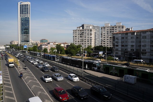 Bayram Sonrası İstanbul’da Trafik Yoğunluğu