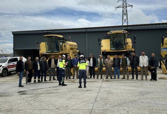 Biçerdöver Operatörlerine Güvenlik Eğitimi
