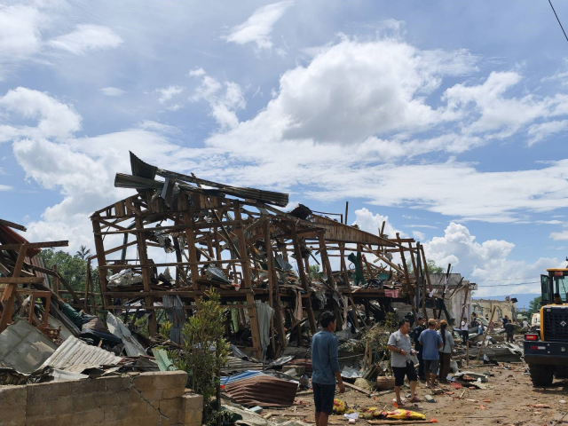 Myanmar'da patlama: 55 ölü, 70'ten fazla yaralı