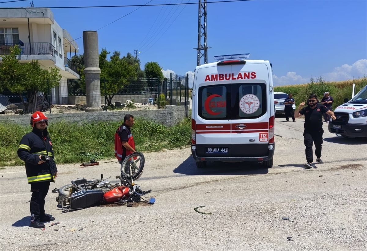 Kadirli\'de Motosiklet Kazası: Sürücü Hayatını Kaybetti