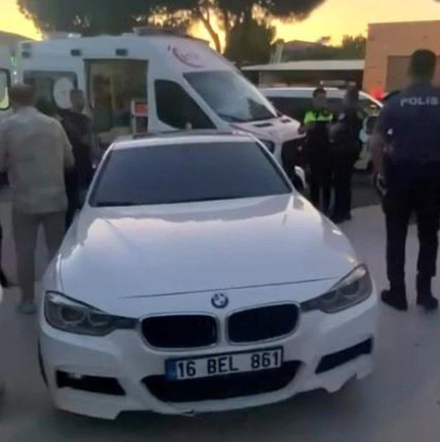 Drift Yapan Alkollü Sürücü Yayaya Çarptı