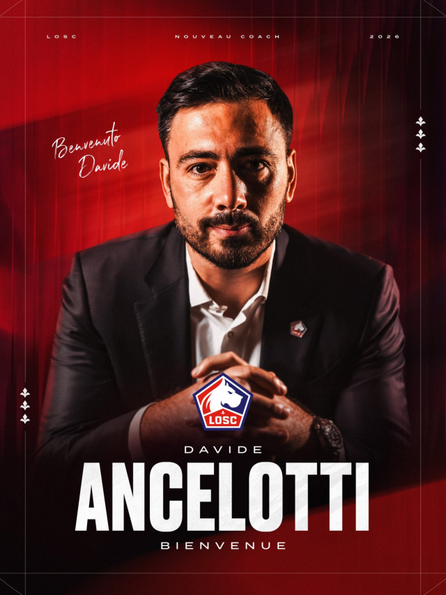 Resmen açıklandı! Lille'de Davide Ancelotti dönemi