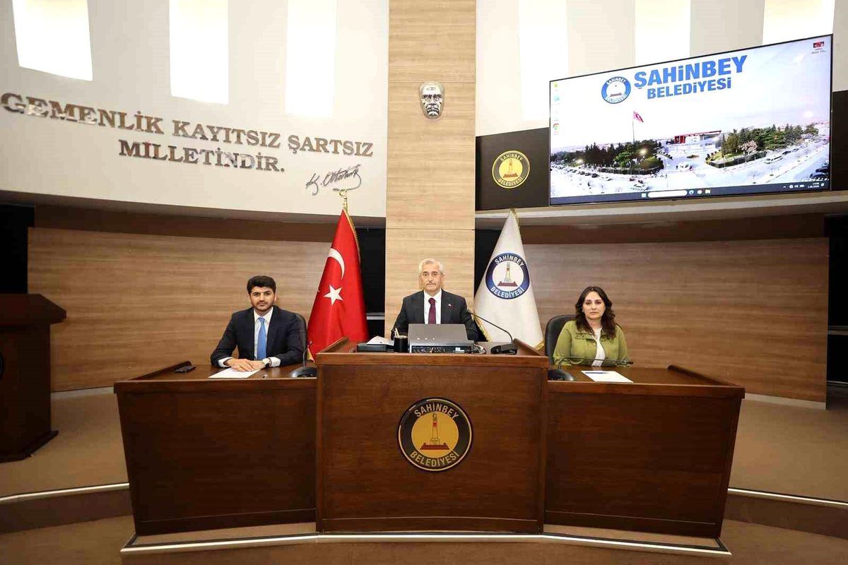 Şahinbey Belediyesi Haziran ayı meclis toplantısı yapıldı
