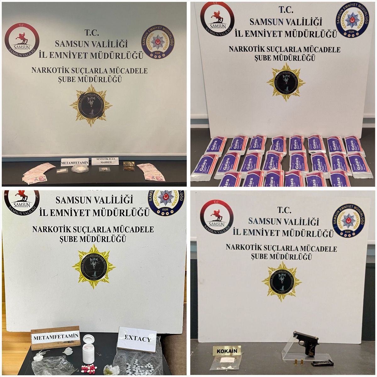 Samsun\'da Uyuşturucu Operasyonu