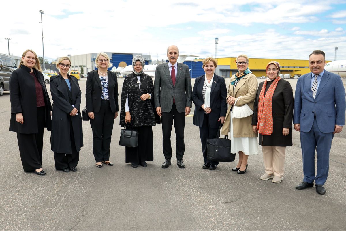 TBMM Başkanı Kurtulmuş Helsinki\'ye Gitti