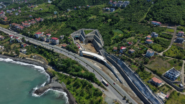 Trabzon'un 30 yıllık hayali olan Güney Çevre Yolu Projesi'nde geri sayım başladı