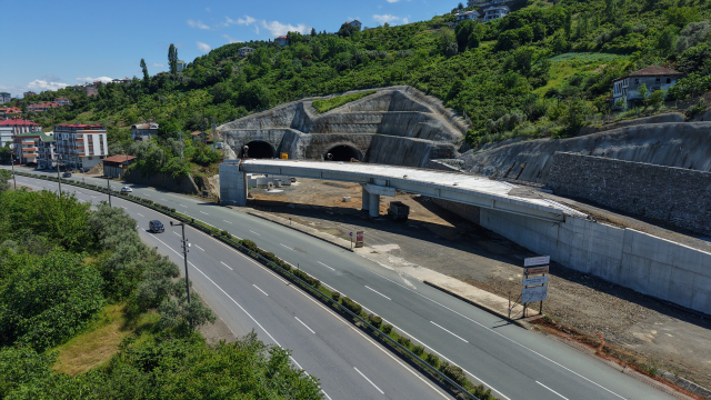 Trabzon'un 30 yıllık hayali olan Güney Çevre Yolu Projesi'nde geri sayım başladı