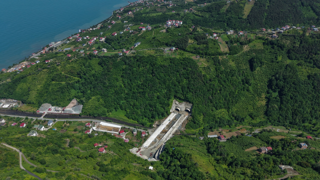 Trabzon'un 30 yıllık hayali olan Güney Çevre Yolu Projesi'nde geri sayım başladı