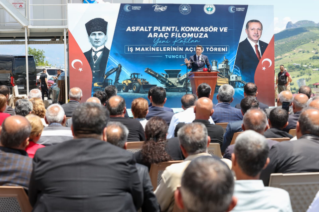 Tunceli'de ulaşım altyapısına dev yatırım