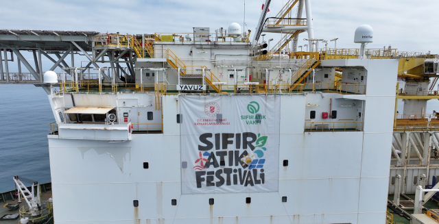 Yavuz Sondaj Gemisi’nden dikkat çeken çağrı: Rotanız Sıfır Atık Festivali olsun