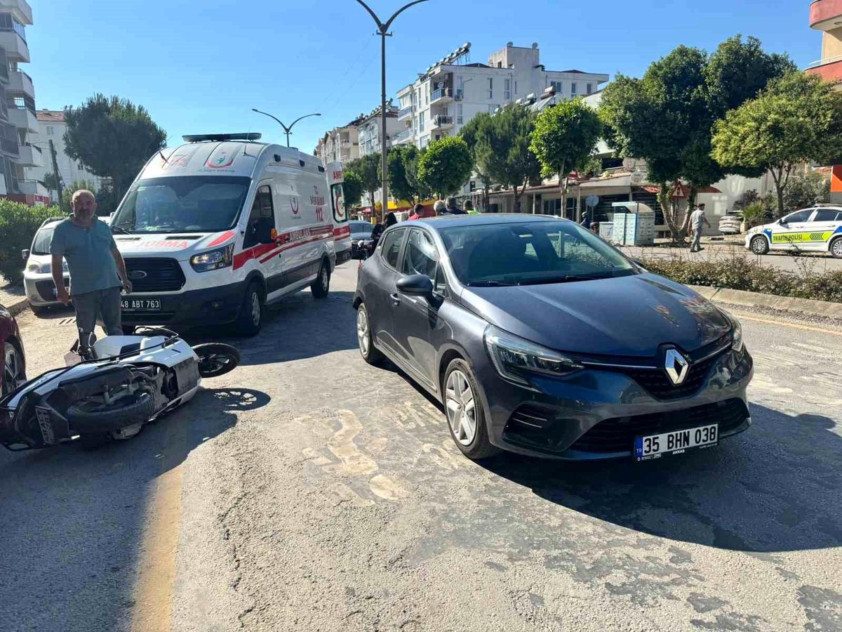 Muğla\'da Motosiklet Kazası: Sürücü Yaralı