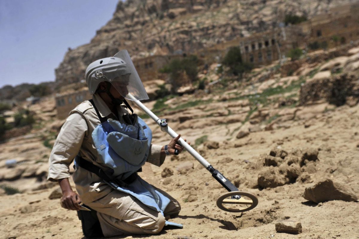 Yemen\'de 6.323 Mayın Temizlendi