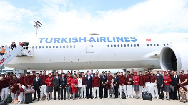 A Milli Takım Dünya Kupası Yolculuğuna Başladı