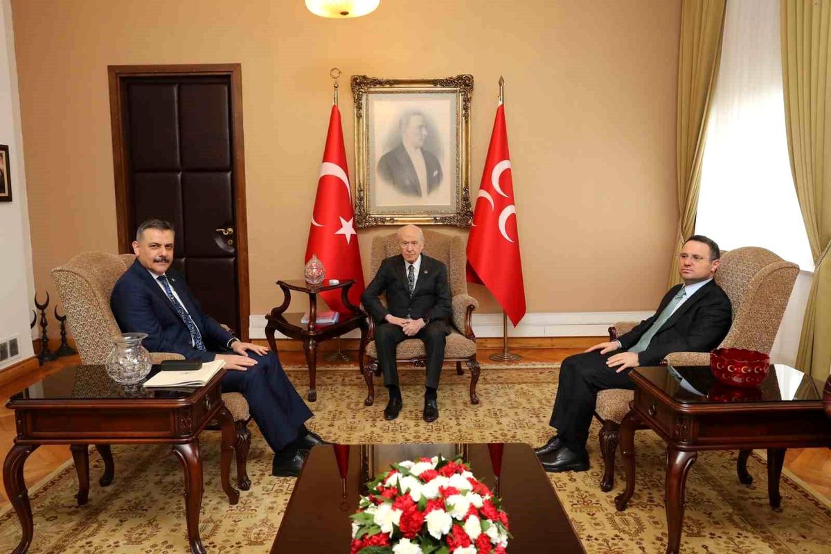 Bakanlardan Bahçeli\'ye Ziyaret