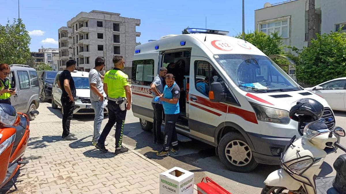 Adıyaman\'da Motosiklet Kazası: 2 Yaralı