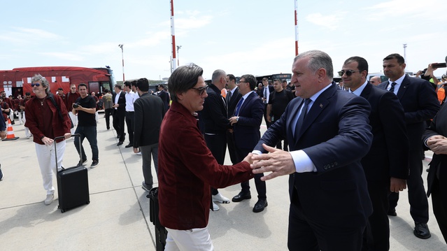 A Milli Takım ABD’ye Uğurlandı
