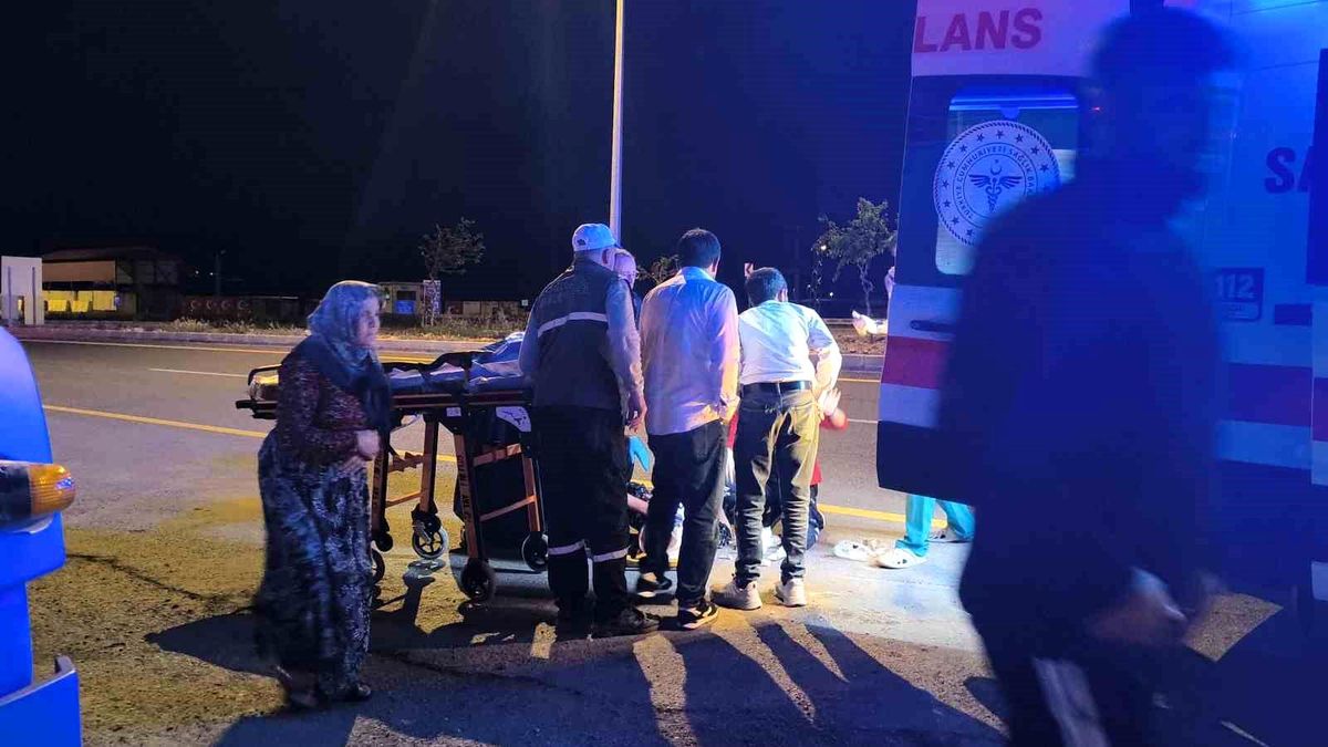 Batman\'da düğün dönüşü kaza: 6 yaralı