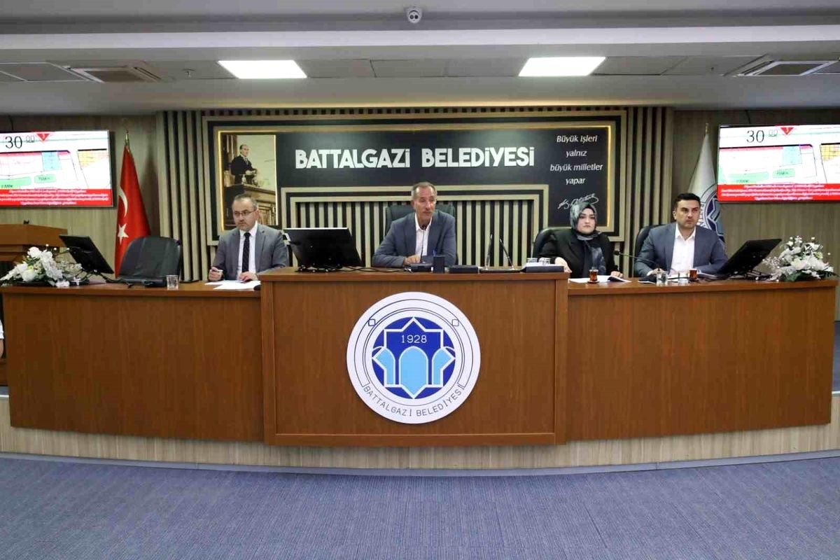 Battalgazi Belediye Meclisi haziran ayı toplantısı yapıldı