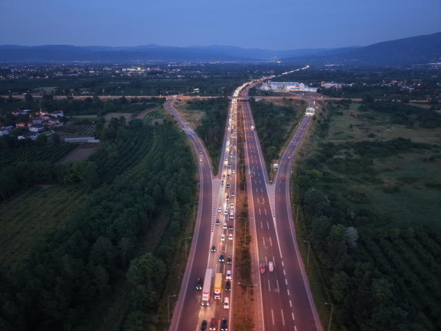 Düzce'de Bayram Dönüşü Trafik Yoğunluğu