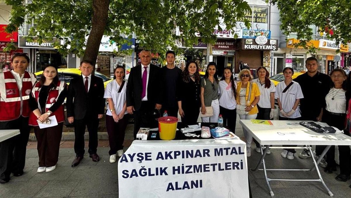 Burhaniye\'de Sağlık Etkinliği