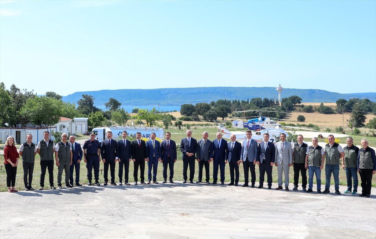 Çanakkale\'de Yangınla Mücadele Toplantısı