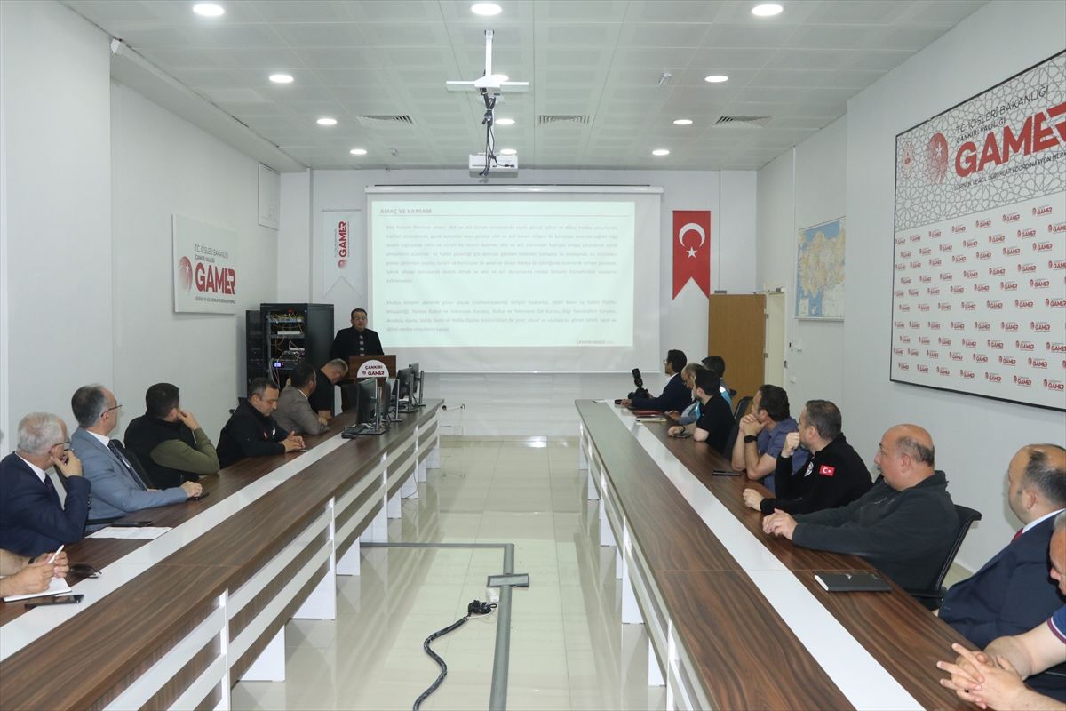 Çankırı\'da Afet İletişim Grubu Toplantısı