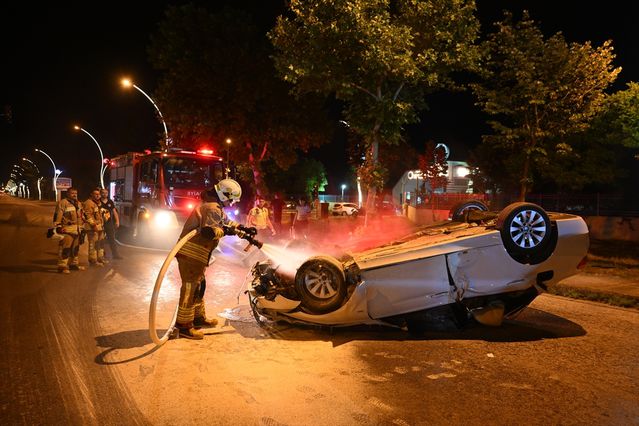 Edirne'de Kaza: 1 Yaralı