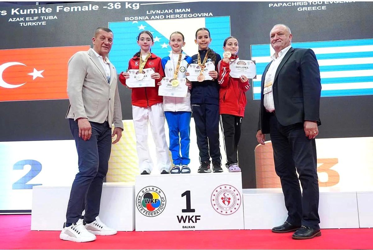 Hiranur Yıldırım\'dan Balkan Şampiyonası\'nda bronz madalya