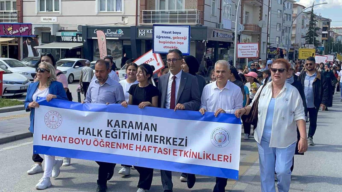 Hayat Boyu Öğrenme Haftası Karaman\'da Başladı
