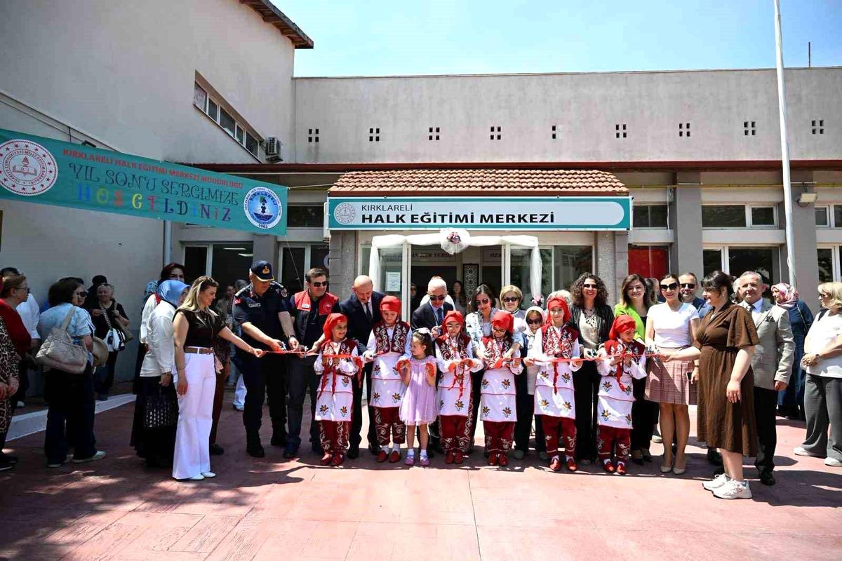 Kırklareli\'nde Hayat Boyu Öğrenme Haftası Sergisi