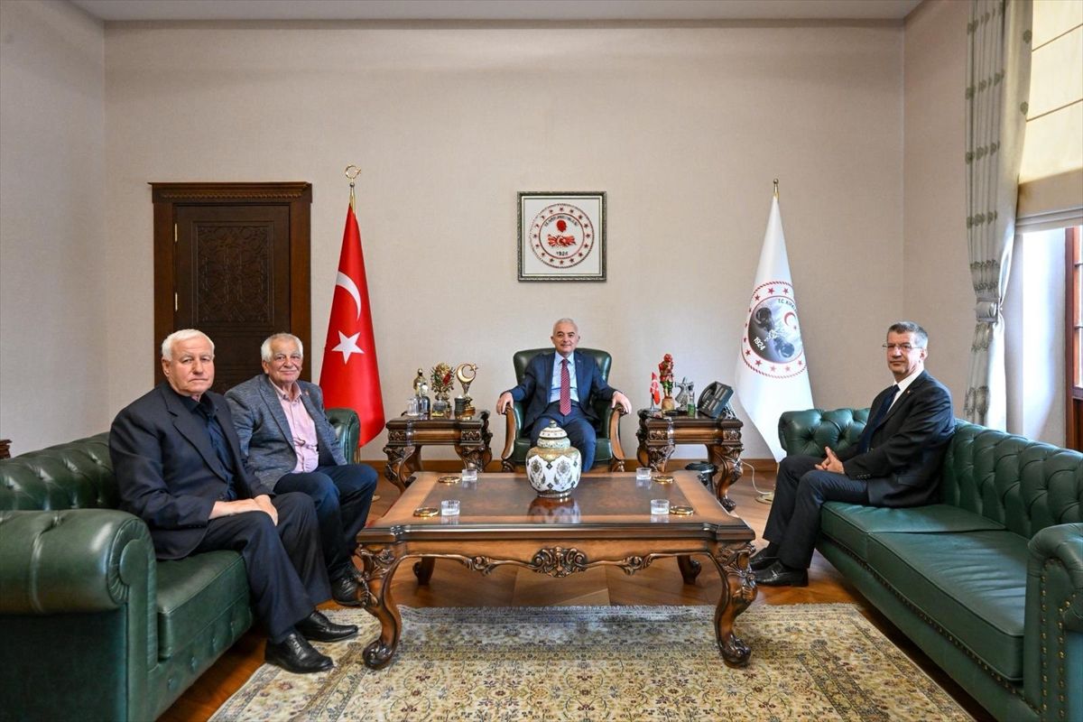 Vali Turan, Kaymakam ve Muhtarları Kabul Etti