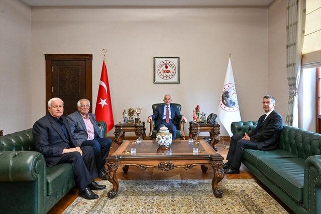 Vali Turan, Kaymakam ve Muhtarları Kabul Etti