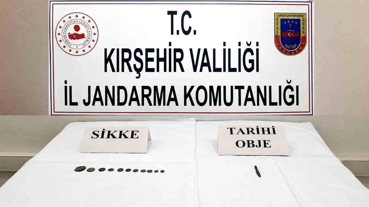 Kırşehir\'de Tarihi Eser Yakalandı