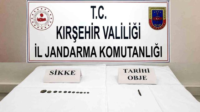 Kırşehir'de Tarihi Eser Yakalandı