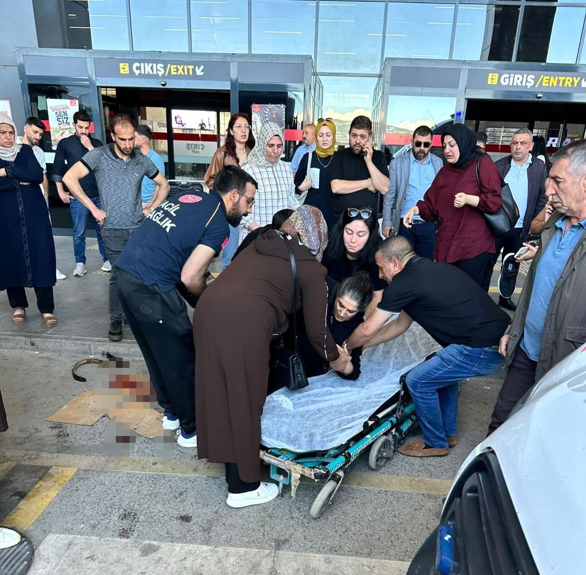 Köpeğin saldırdığı kadın yaralandı