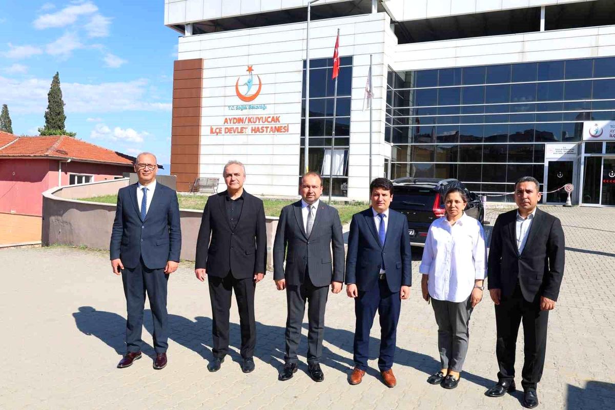 İl Sağlık Müdürü Kuyucak\'ta İncelemelerde Bulundu