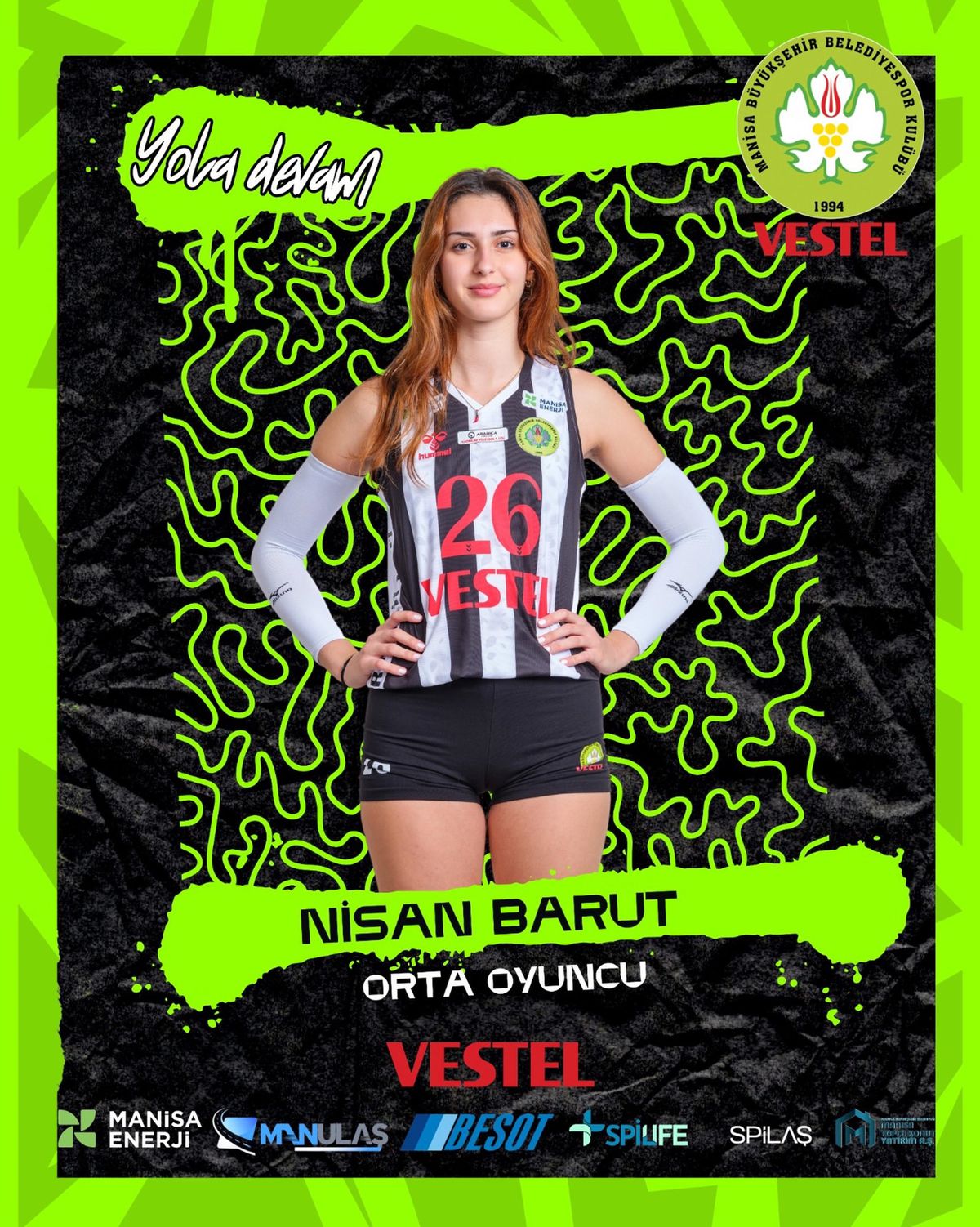 Nisan Barut, Manisa\'yla Sözleşme Yeniledi