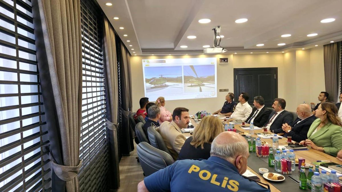 Marmaris\'te Orman Yangınlarıyla Mücadele Toplantısı