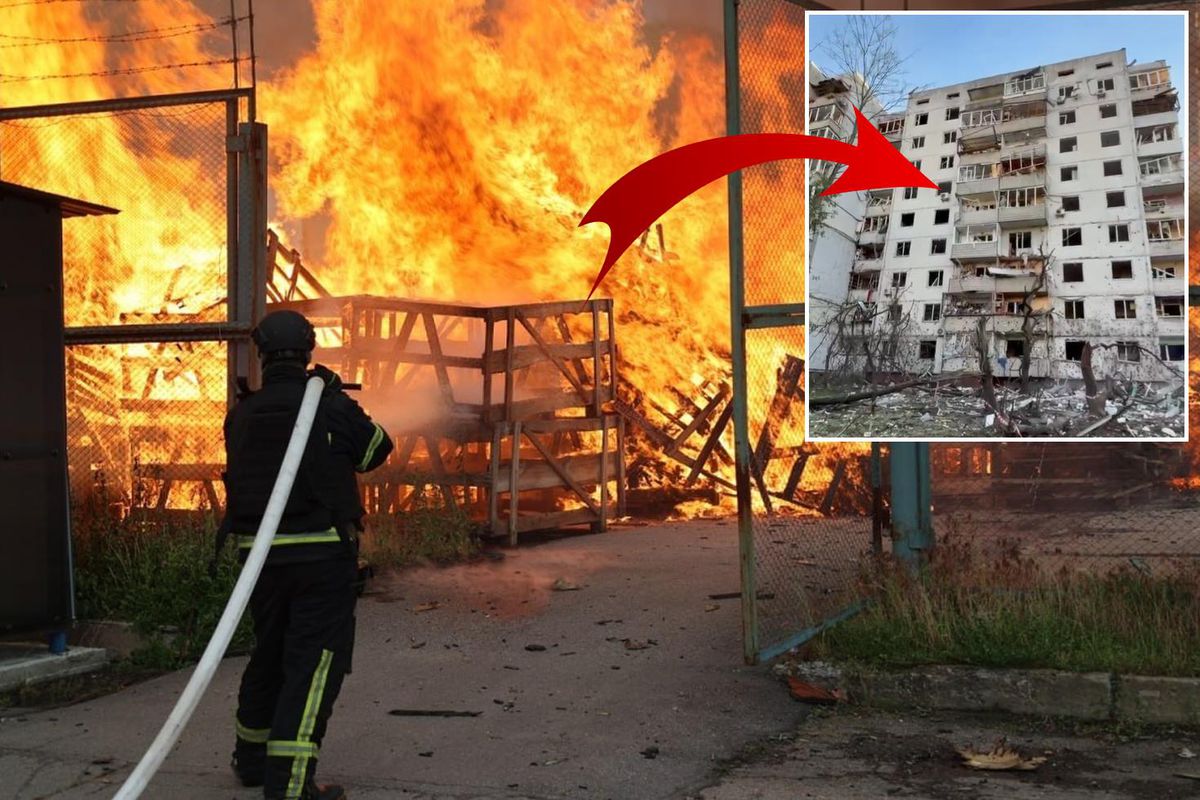 Rusya, Kiev\'i yangın yerine çevirdi! Çok sayıda ölü ve yaralı var