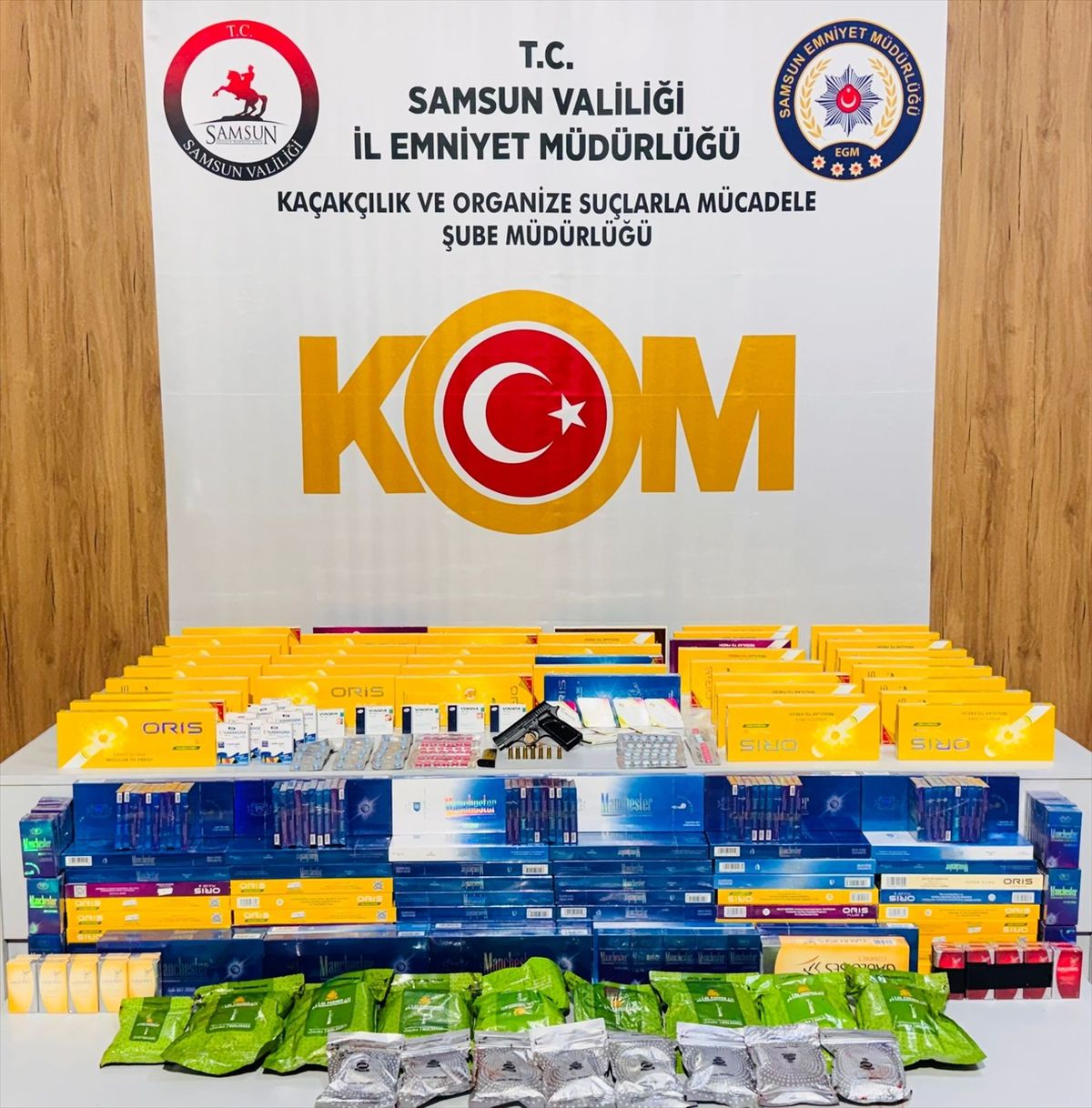Atakum\'da Kaçakçılık Operasyonu