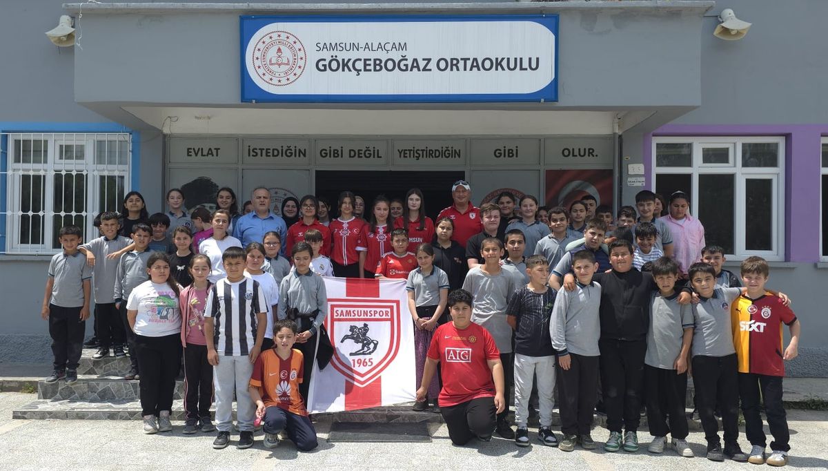Samsunspor Bocce Takımı\'ndan Okul Ziyareti
