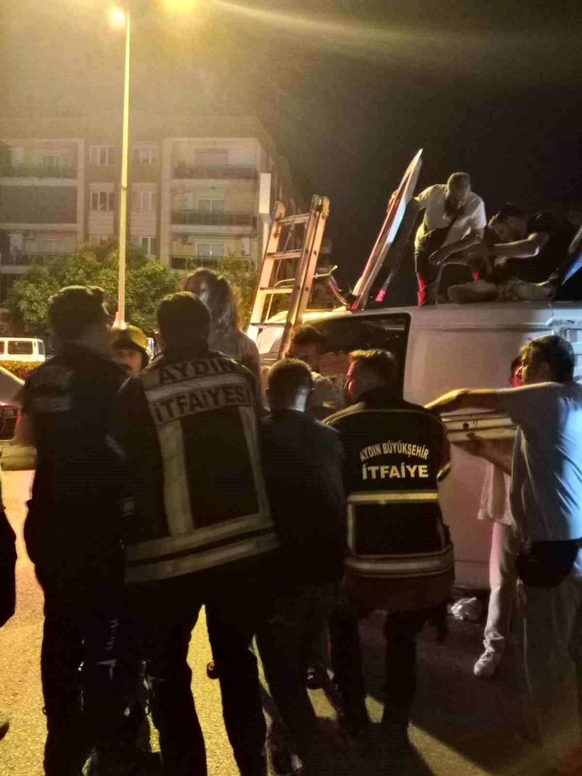 Aydın\'da trafik kazası: 2 yaralı