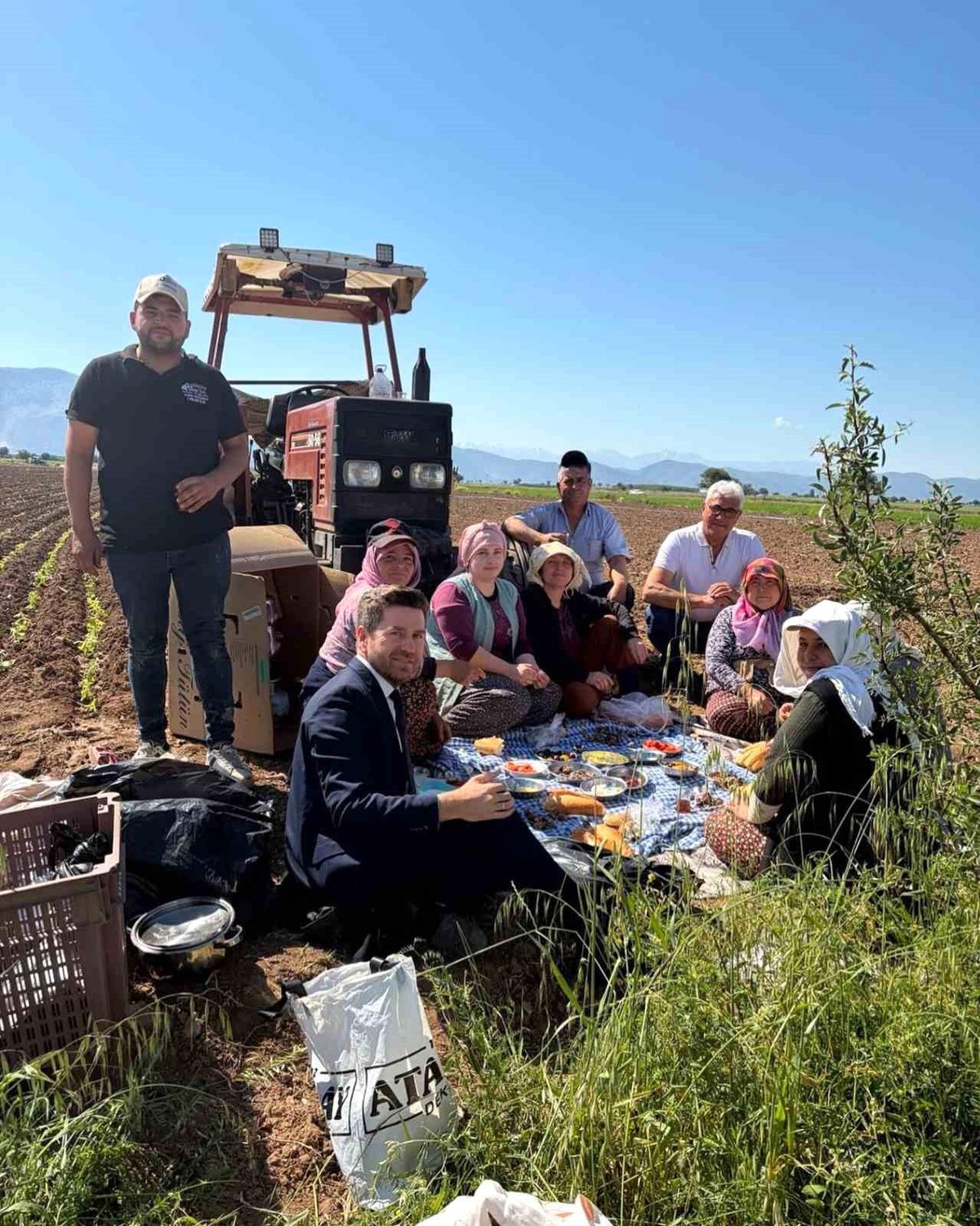 Başkan Tatık\'tan tütün emekçilerine sabah ziyareti