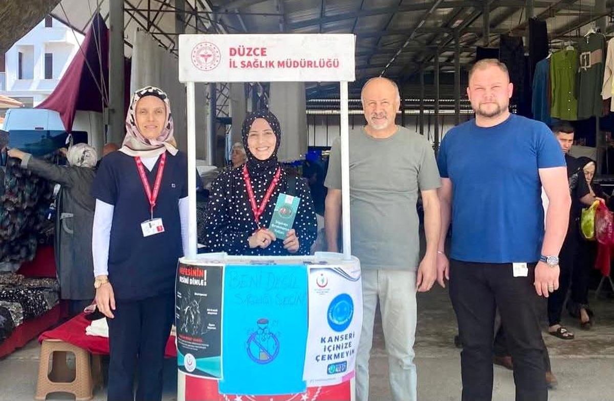 Çilimli\'de Tütünle Mücadele Etkinliği