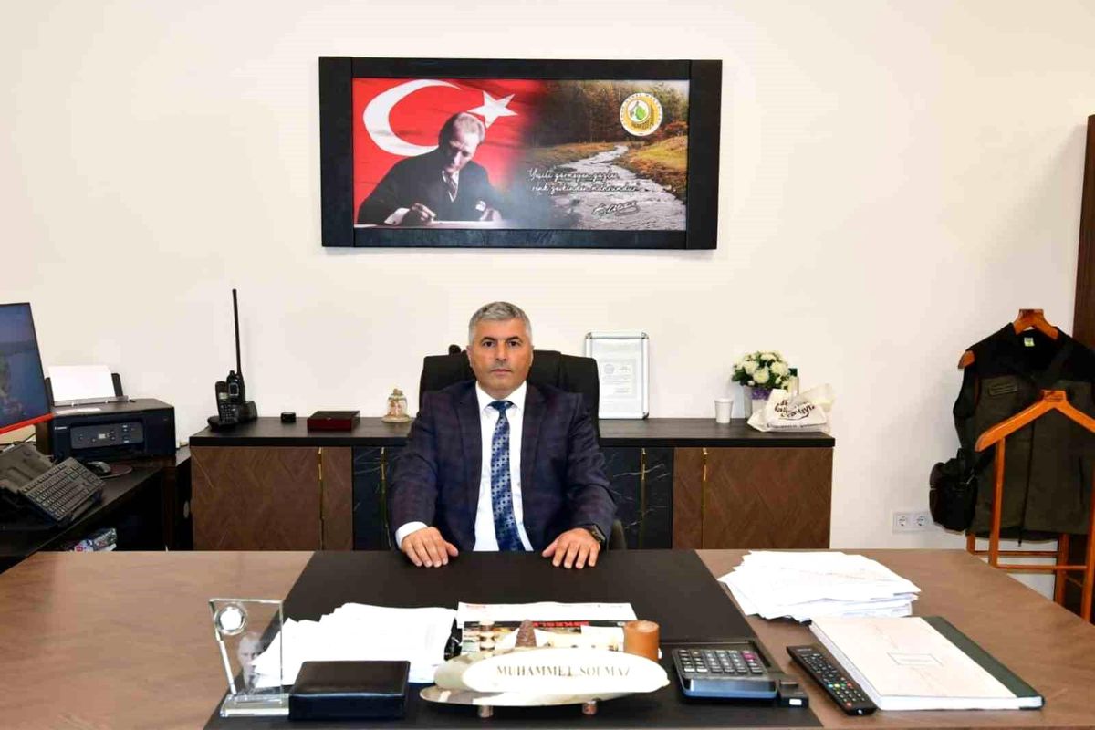 Muhammet Solmaz Edremit Orman İşletme Müdürü Oldu