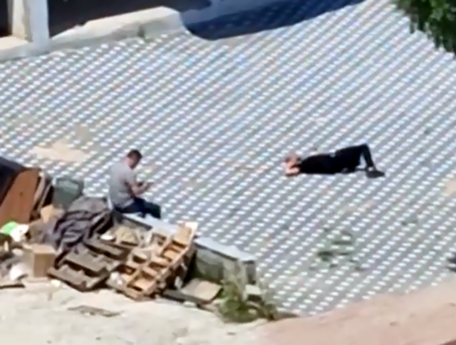 Emekli polisin oğlunu öldürdüğü anlar ortaya çıktı! Şarjör bitene kadar ateş etti