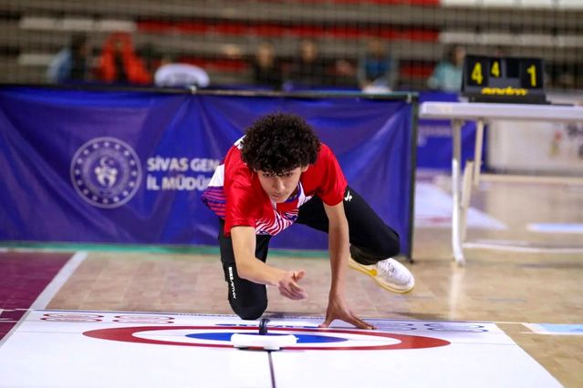 Küçükler Floor Curling Şampiyonası Sivas'ta