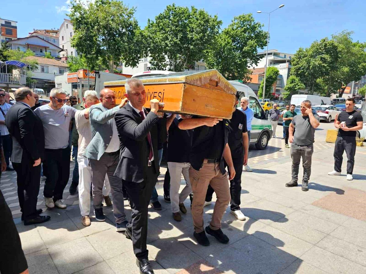 Hayatını kaybeden harita mühendisi son yolculuğuna uğurlandı